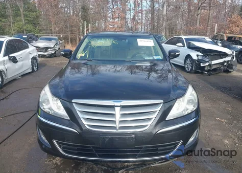 2013 Hyundai Genesis 3.8 from USA, damaged, VIN KMHGC4DD2DU253728